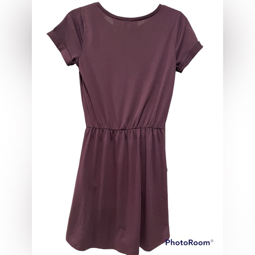 Divided H&M plum mini dress size XS - Picture 6 of 7
